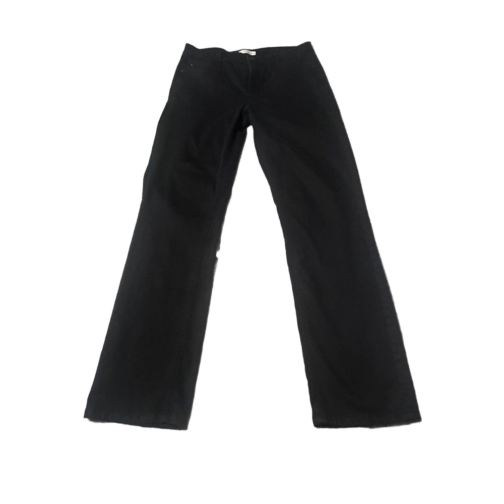 J.Jill Pants Smooth Fit Size 10 Black Straight Leg Comfortable Classic Versatile - Picture 2 of 6